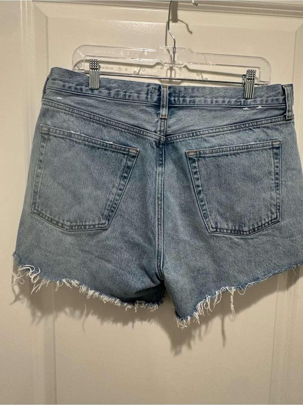 Agolde Parker Long Denim Shorts, Excellent Condition!